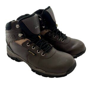 Ozark Trail Waterproof Brown Lace Up Hiking Boots Mens Size 7